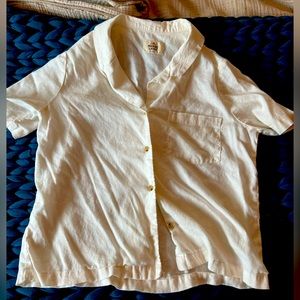 Marine Layer cream button up
